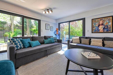 Villa contemporaine 3 chambres, avec jardin