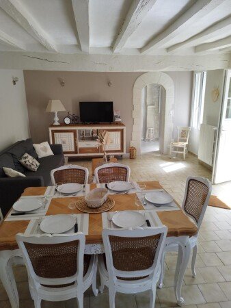 Gîte 2 chambres, avec jardin