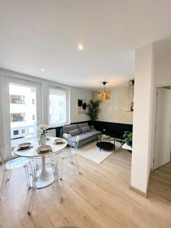Appartement 2 chambres, avec jardin