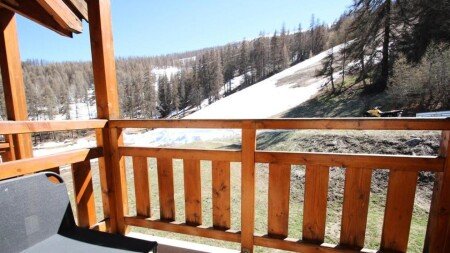 Chalet 1 chambre, avec piscine