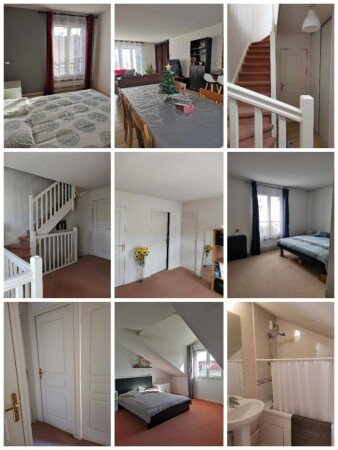 Maison 4 chambres, avec jardin