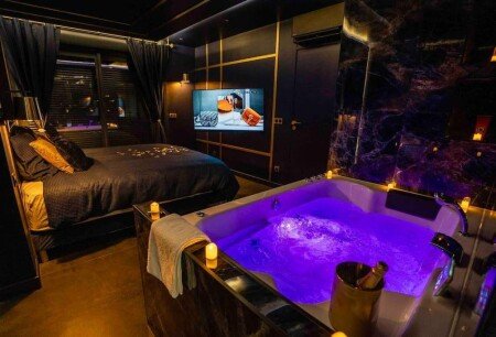 Gîte 1 chambre, avec jacuzzi