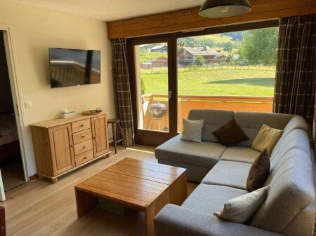 Appartement 2 chambres, avec jardin