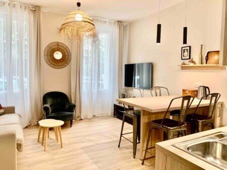 Appartement 2 chambres, avec climatisation