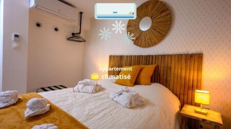 Apartamento 1 habitación, con aire acondicionado