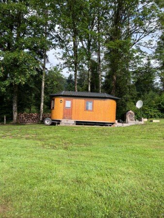 Chalet cozy, 1 chambre, avec jardin