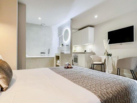Appartement 1 chambre, avec jacuzzi