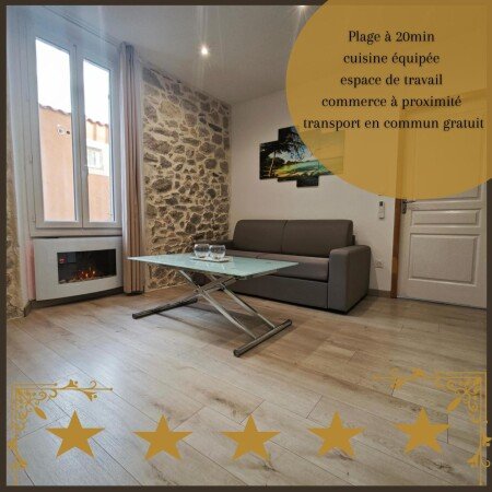 Appartement tout confort, 1 chambre, avec climatisation
