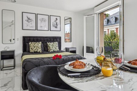 Studio 1 chambre, avec jacuzzi