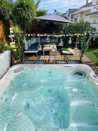 Studio 2 voyageurs, avec jacuzzi