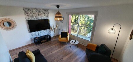 Appartement 3 chambres, avec jardin