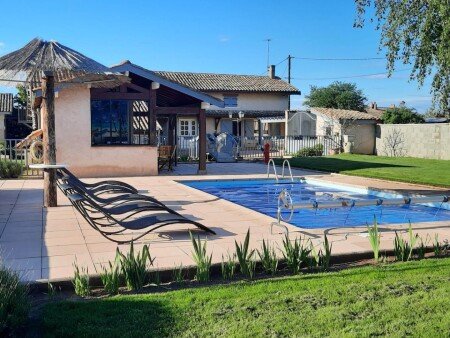 Maison de campagne 4 chambres, avec piscine