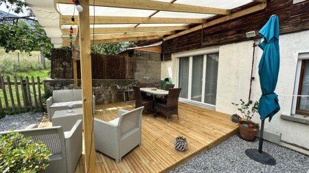 Appartement 1 chambre, avec jardin