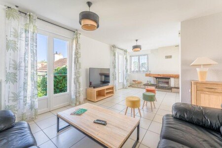 Maison 4 chambres, avec jardin