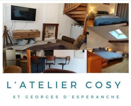 Gîte cozy, 2 chambres, avec wifi