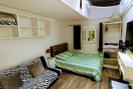 Studio 1 chambre, avec jardin