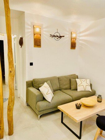 Appartement 1 chambre, avec jardin
