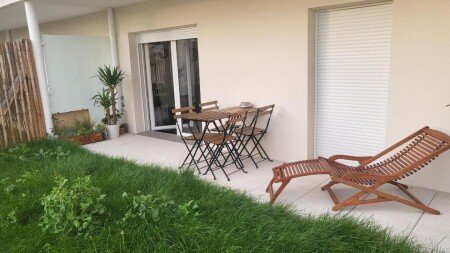 Appartement 1 chambre, avec jardin
