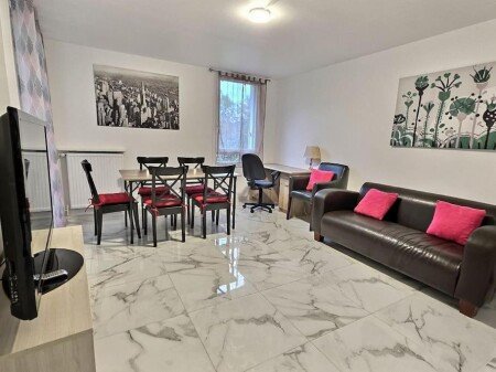 Appartement 3 chambres, avec jardin