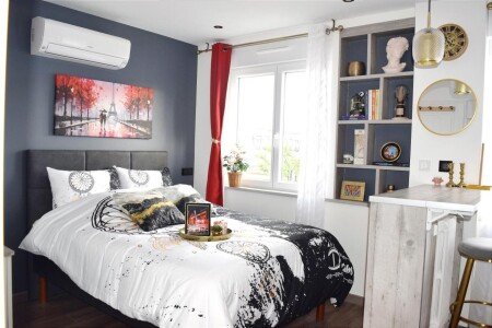Appartement 1 chambre, avec climatisation