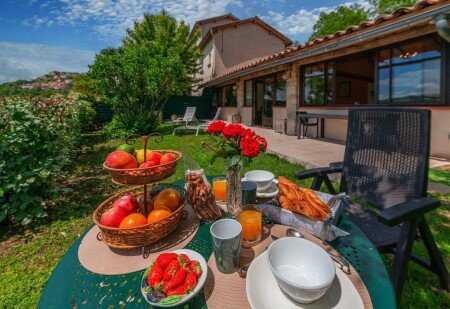 Maison 1 chambre, avec jardin
