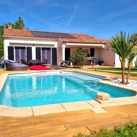 Villa 4 chambres, avec piscine