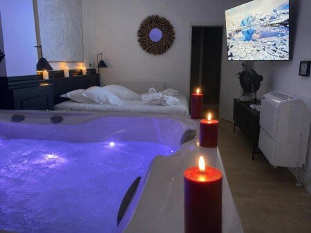 Appartement 1 chambre, avec jacuzzi