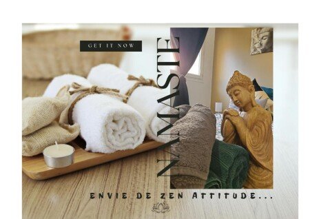 Appartement 1 chambre, avec jardin