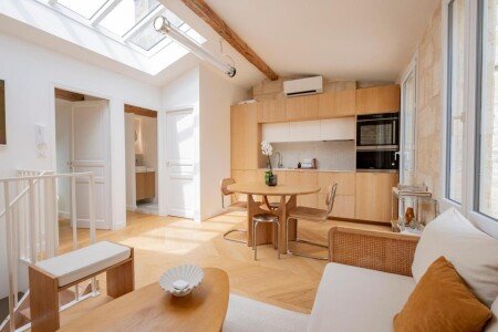 Appartement cozy, 2 chambres, avec climatisation