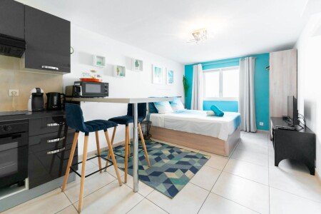 Appartement 1 chambre, avec wifi