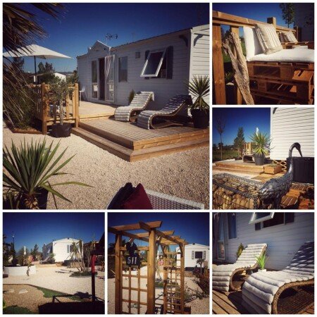 Mobil home 2 chambres, avec jacuzzi