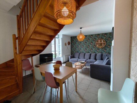 Duplex 2 chambres, avec wifi