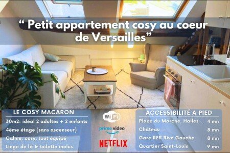 Appartement cozy, 1 chambre, avec wifi