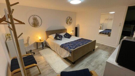 Bed and breakfast 1 chambre, avec jardin