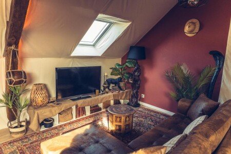 Gîte chic, 1 chambre, avec jardin