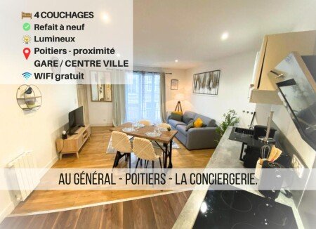 Appartement 1 chambre, avec wifi