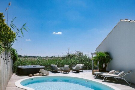 Villa 3 chambres, avec jacuzzi