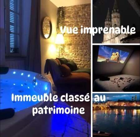 Appartement 1 chambre, avec jacuzzi
