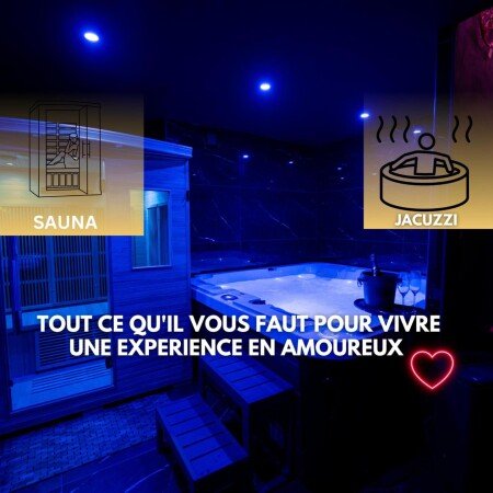 Maison 1 chambre, avec jacuzzi