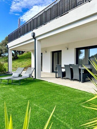 Appartement 2 chambres, avec jardin