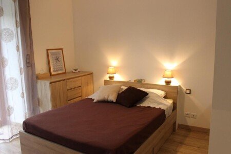 Studio 1 chambre, avec jardin