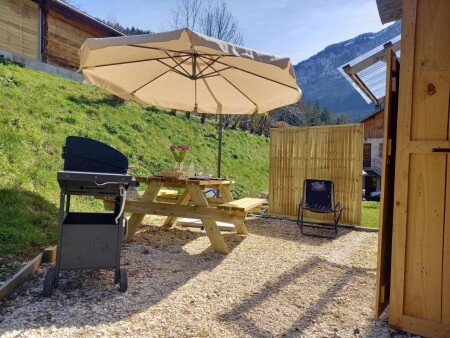 Appartement 2 chambres, avec jardin