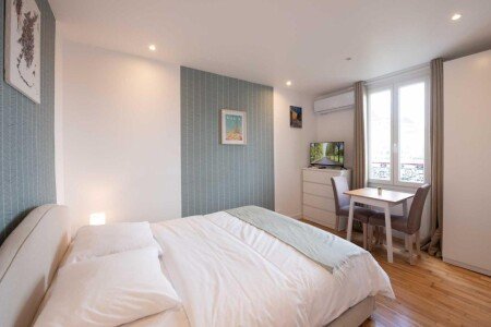 Apartamento 1 habitación, con aire acondicionado