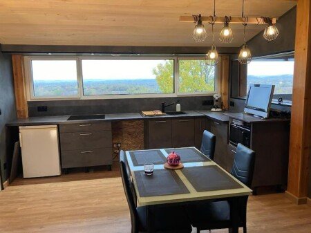 Appartement 2 chambres, avec jardin