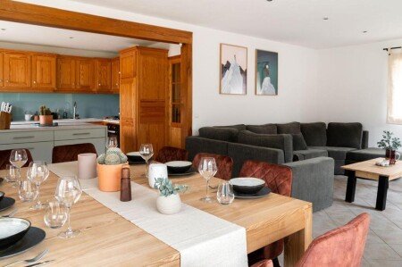 Chalet 4 chambres, avec wifi