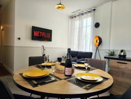 Appartement 4 gasten, met tuin