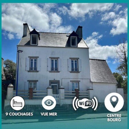 Maison de campagne 4 chambres, avec jardin