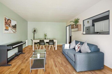 Appartement chic, 2 chambres, avec petit-déjeuner