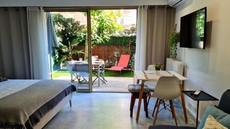 Wohnung 1 Schlafzimmer, mit Garten
