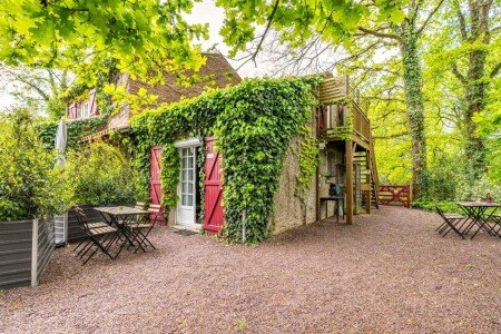 Maison de campagne 1 chambre, avec jardin